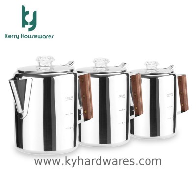 China factory ModelRapid Brew Coffee Percolator Wholesale